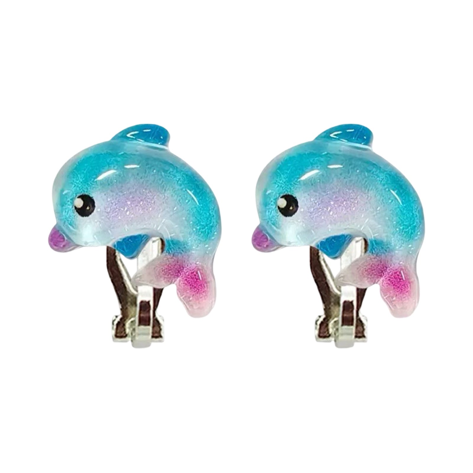 Clipoorbellen: Blauwe dolfijntjes