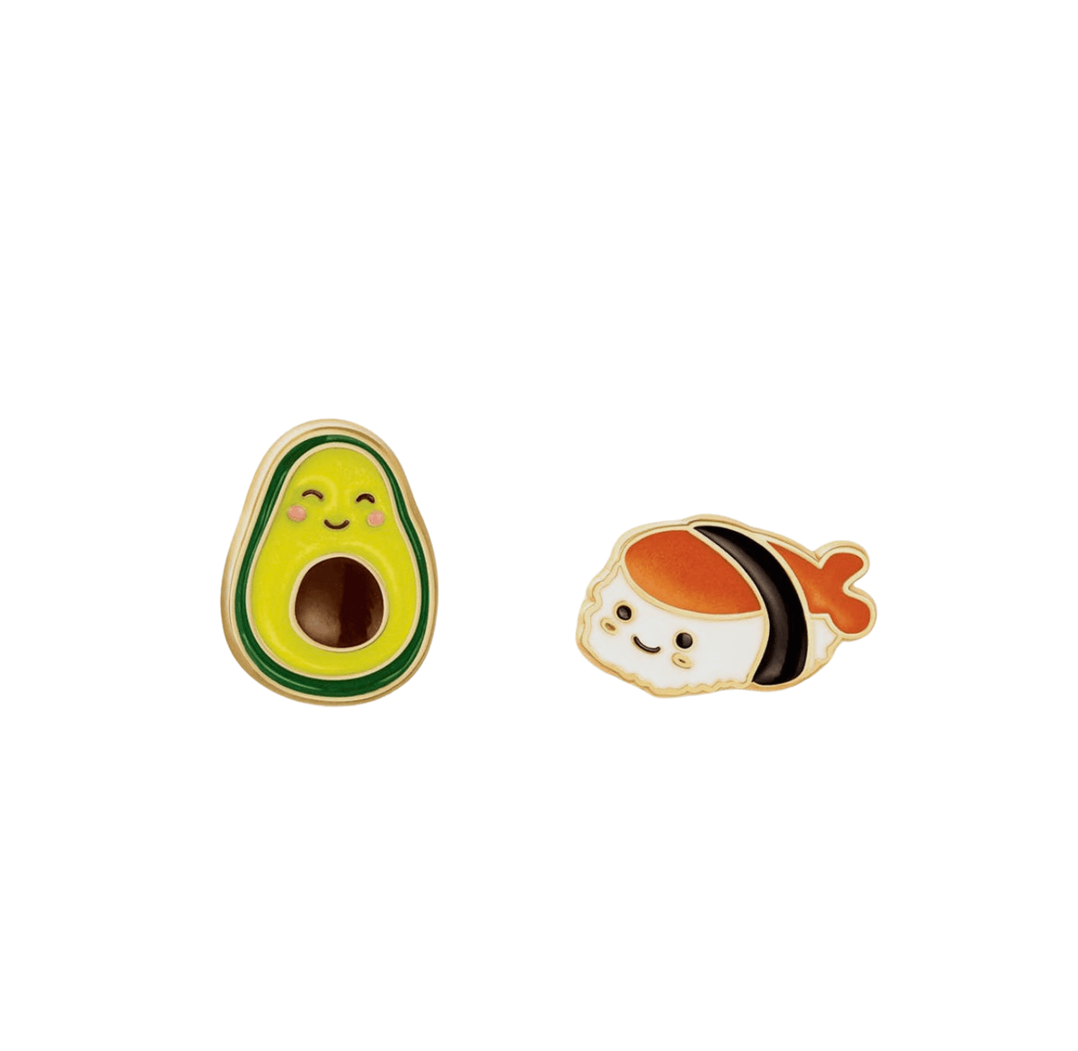 Hypoallergene kinderoorbellen: Sushi/Avocado