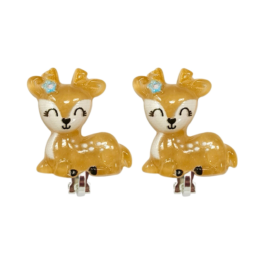 Clip earrings: Deer