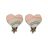 Clipoorbellen: Regenboog hartje