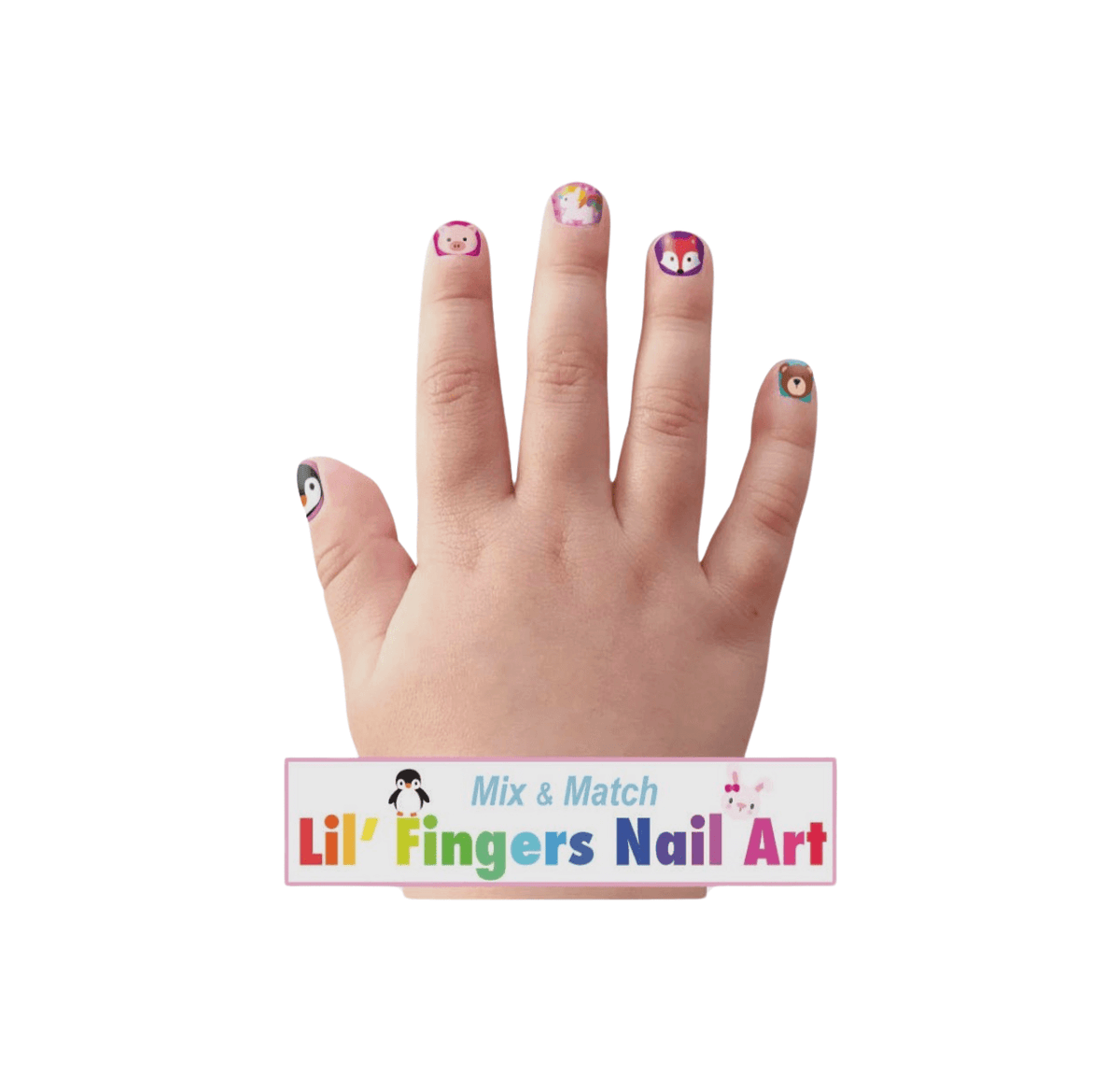 Nagelstickers dierenvrienden
