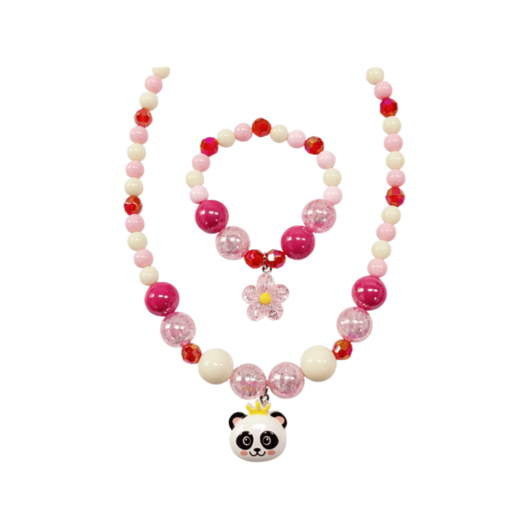 Kinderketting met armbandje: Panda