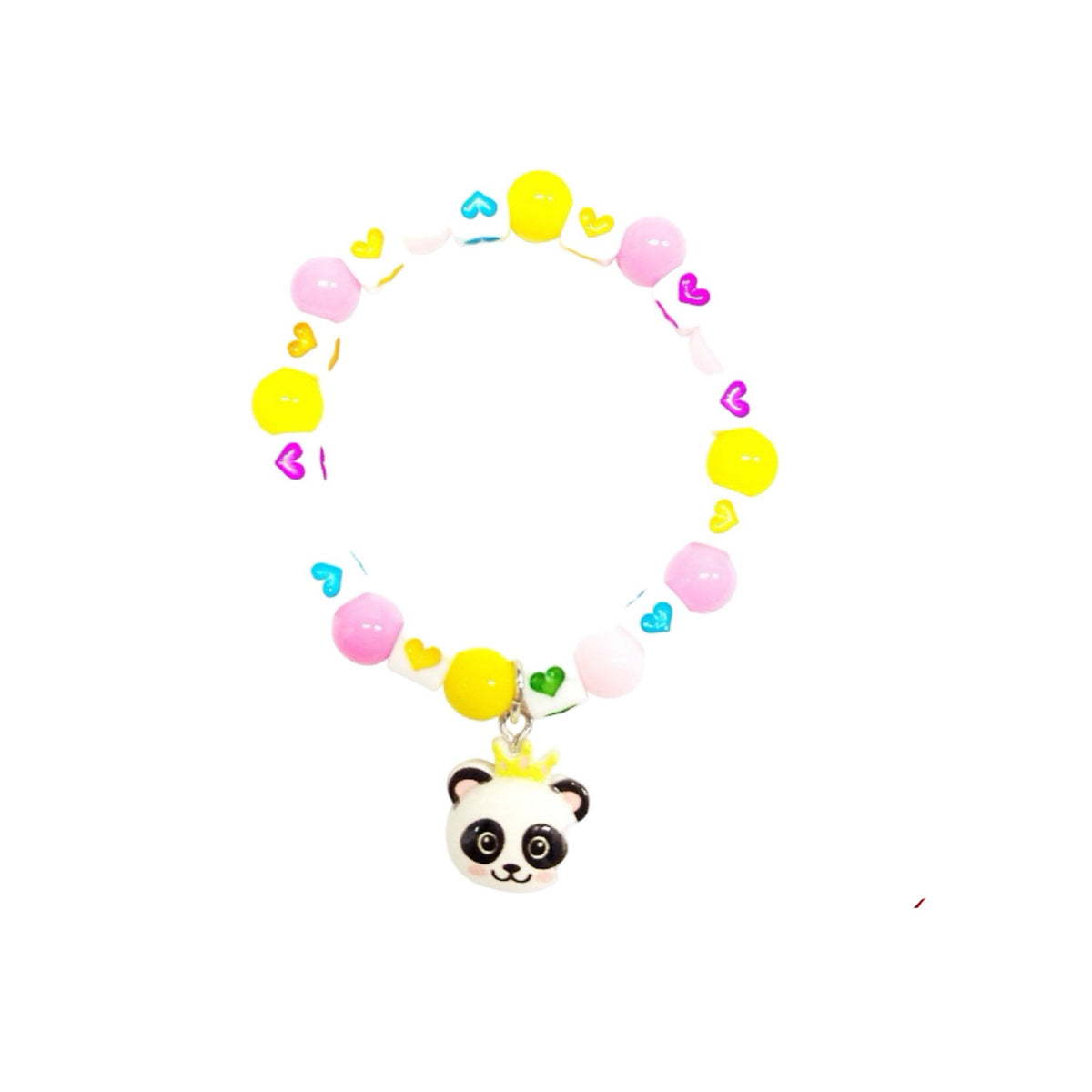 Bracelet : Panda coloré