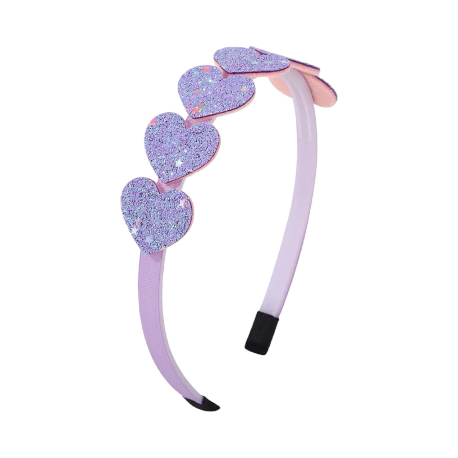 Diadem: Hearts purple