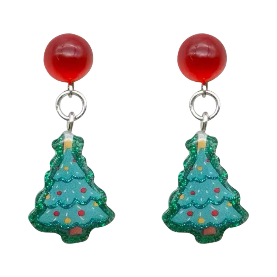 Clipoorbellen: Kerstboompjes hangend