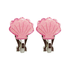 Clipoorbellen: Schelpjes roze