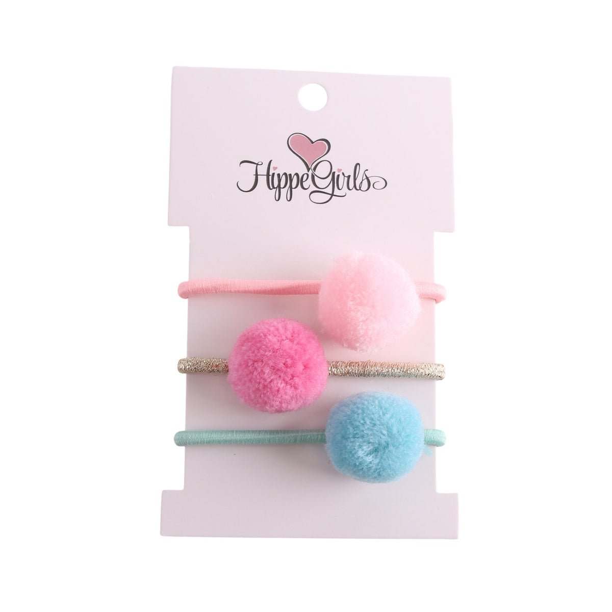 Hårelastiska band: Pompoms populära