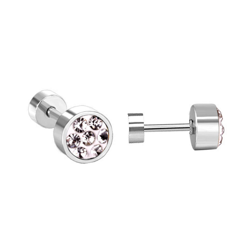 Surgical steel hot sale childrens earrings