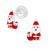 Zilveren kinderoorbellen Premium: Kerstmannen