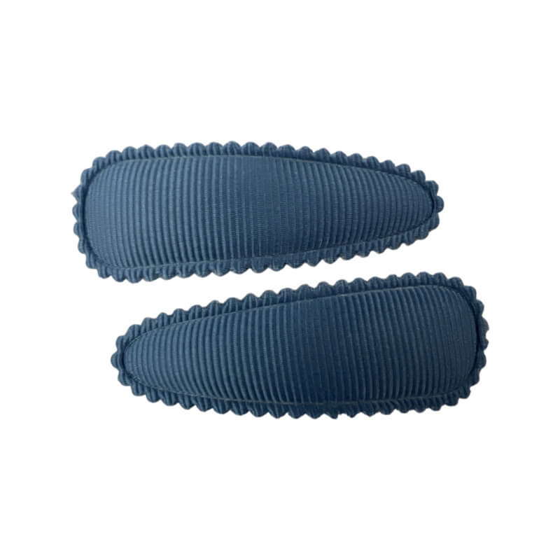 Haarspeldjes: Blauw (klik klak 5cm)