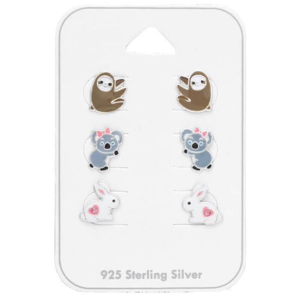 NewL Hypoallergeen 925 Sterling Zilver Leuke Dier Oorbellen voor Vrouwen Meisjes Mooie Schorpioen Stud Oorbellen, Steen, Zirkonia