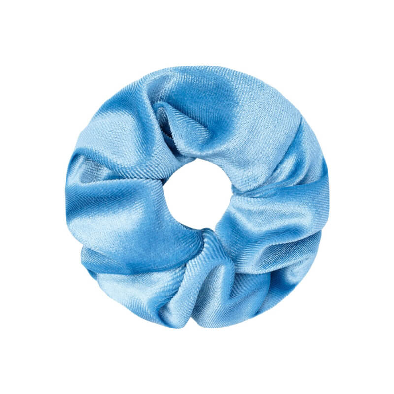 Scrunchie Velvet Blauw