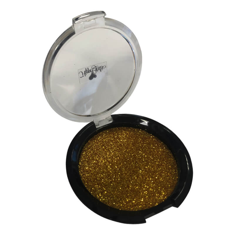 Speelgoed: Gouden bronzer met puff