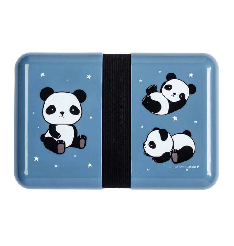 A Little Lovely Company: Lunch box panda (met stickers)